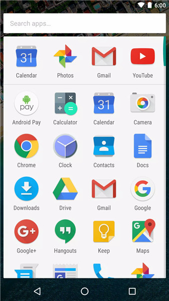 Google Now Launcher screenshot