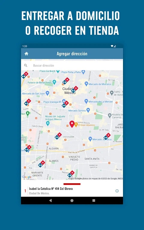 Domino Pizza México screenshot