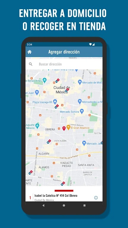 Domino Pizza México screenshot