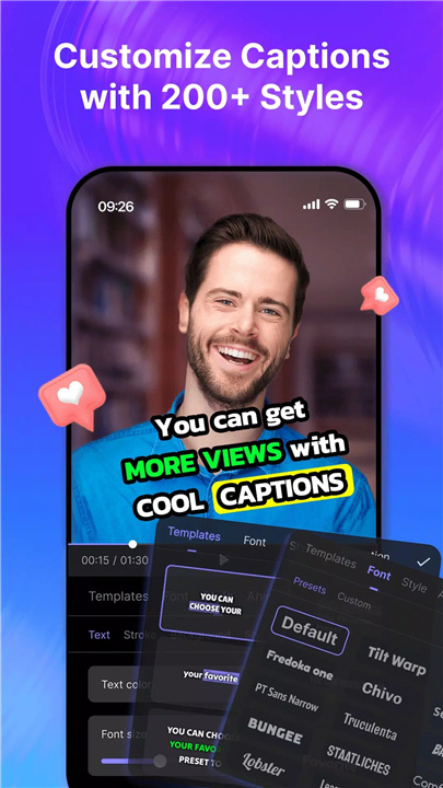 Blink: Captions & Teleprompter screenshot