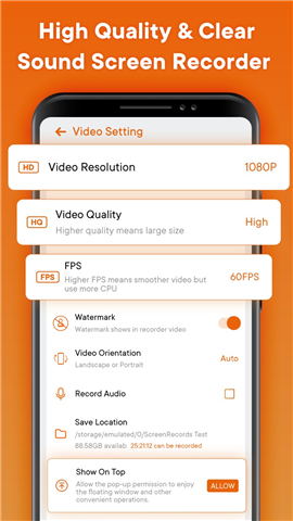 Screen Recorder: Record Video screenshot