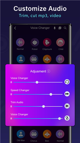 Voice Changer: Audio Effects screenshot