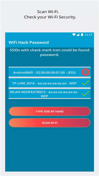 Wifi Hack Password screenshot