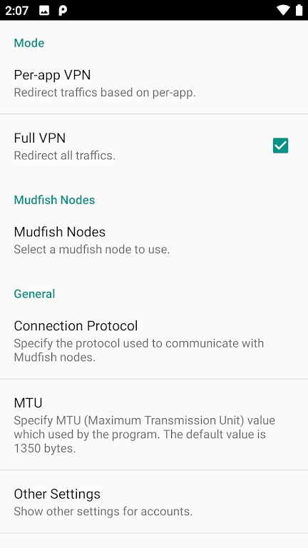 Mudfish Cloud VPN screenshot