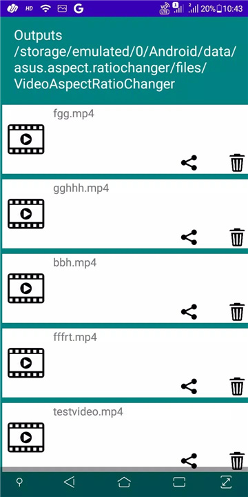 Video Aspect Ratio Changer screenshot