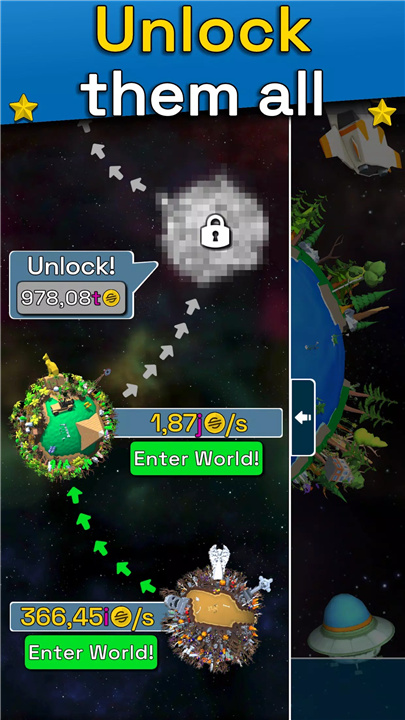 Planet Evolution: Idle Clicker screenshot