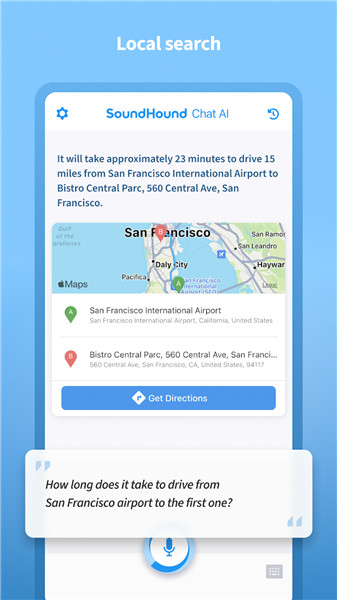 SoundHound Chat AI App screenshot