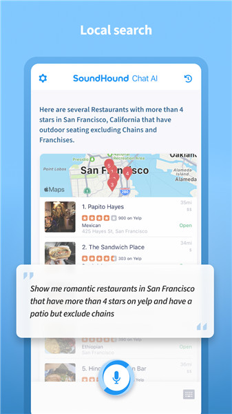 SoundHound Chat AI App screenshot