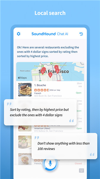SoundHound Chat AI App screenshot