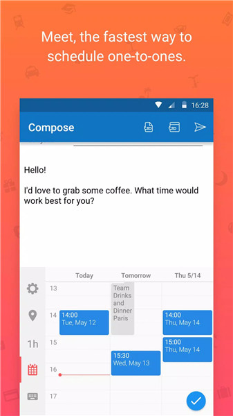 Sunrise Calendar screenshot