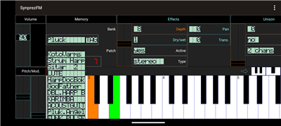 FM Synthesizer [SynprezFM II] screenshot