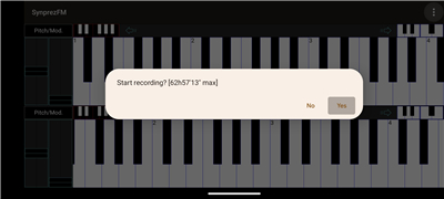 FM Synthesizer [SynprezFM II] screenshot