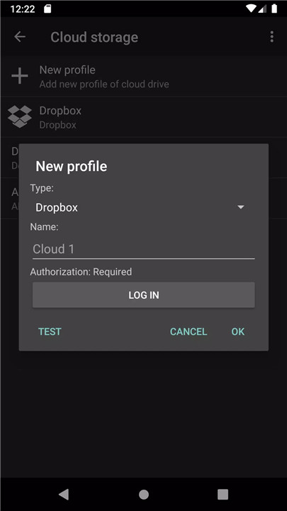 ZArchiver Cloud Plugin screenshot