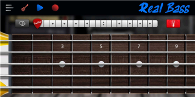 Real Bass: bass guitar screenshot