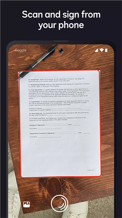 DocuSign screenshot