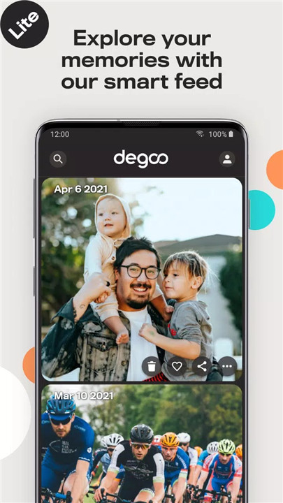 Degoo Lite: 20 GB Cloud Drive screenshot