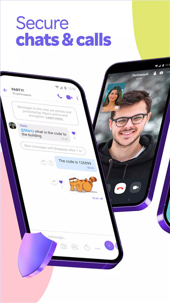 Rakuten Viber Messenger screenshot