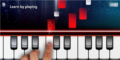 Real Piano electronic keyboard screenshot