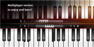 Real Piano electronic keyboard screenshot