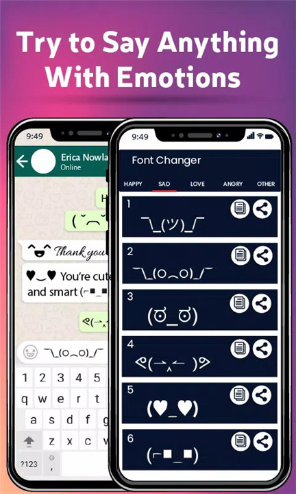 Chat Style Fonts & Fancy Text screenshot