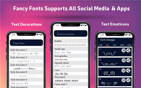 Chat Style Fonts & Fancy Text screenshot