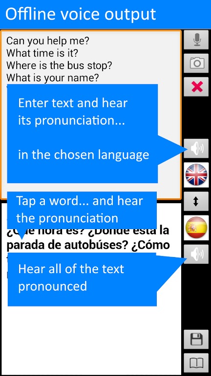 Offline Translator: Spanish-En screenshot