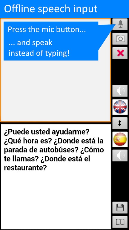 Offline Translator: Spanish-En screenshot