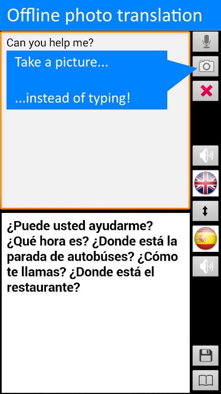 Offline Translator: Spanish-En screenshot