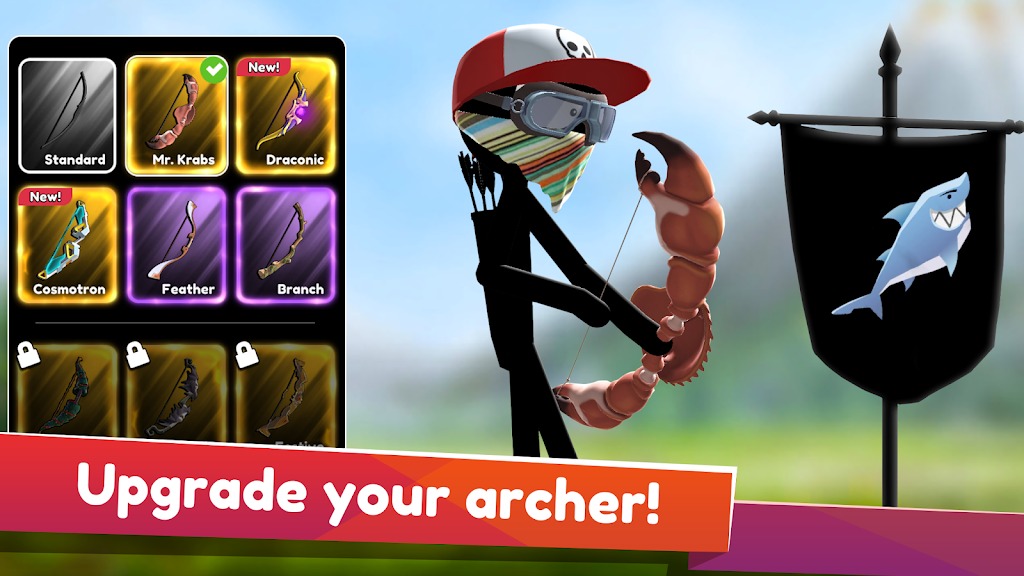 Stickman Archer Online screenshot