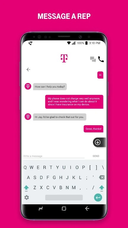 T-Mobile screenshot