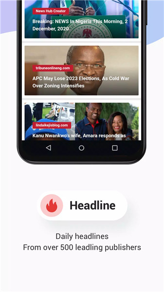 Opera News Lite screenshot