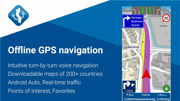 MapFactor Navigator screenshot