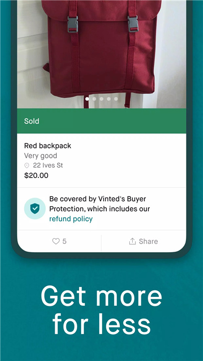 Vinted - Buy and sell clothes screenshot