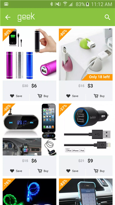 Geek: Smarter Shopping screenshot