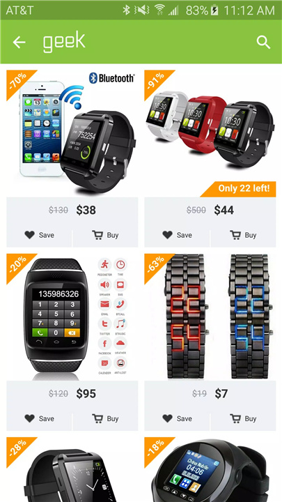 Geek: Smarter Shopping screenshot