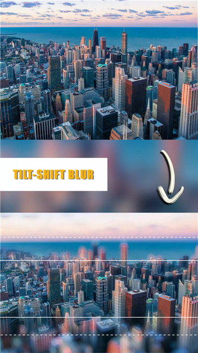 Auto blur: blur background screenshot