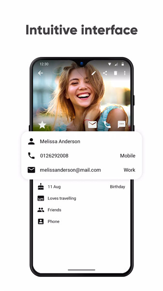 Simple Contacts screenshot