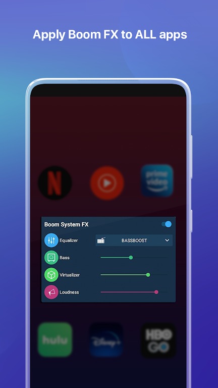 Boom: Bass Booster & Equalizer screenshot