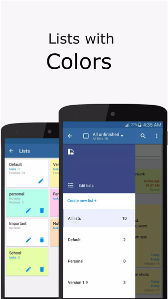 To Do List with Reminder screenshot