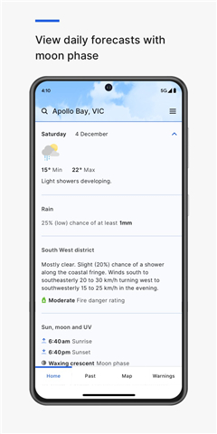 BOM Weather screenshot