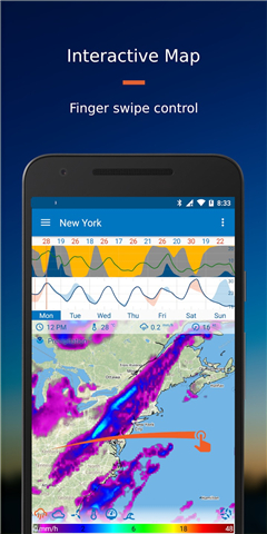 Flowx: Weather Map Forecast screenshot