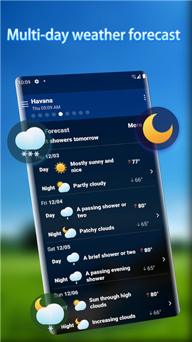 Local Weather Alerts - Widget screenshot