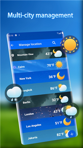 Local Weather Alerts - Widget screenshot