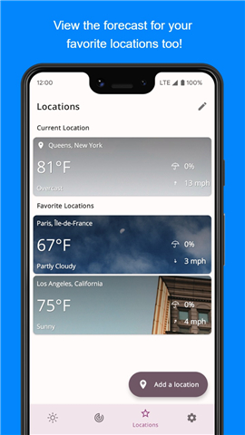 SimpleWeather screenshot