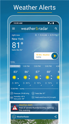 Weather & Radar - Storm radar screenshot