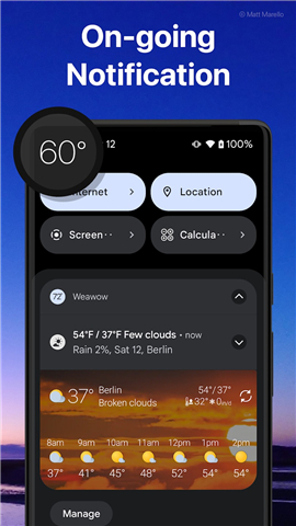 Weather & Widget - Weawow screenshot