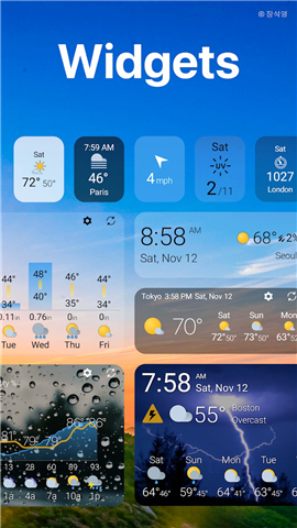 Weather & Widget - Weawow screenshot