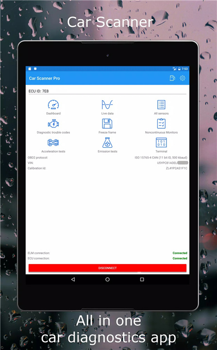 Car Scanner ELM OBD2 screenshot