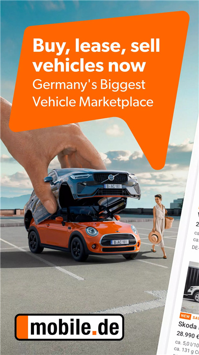 mobile.de - car market screenshot