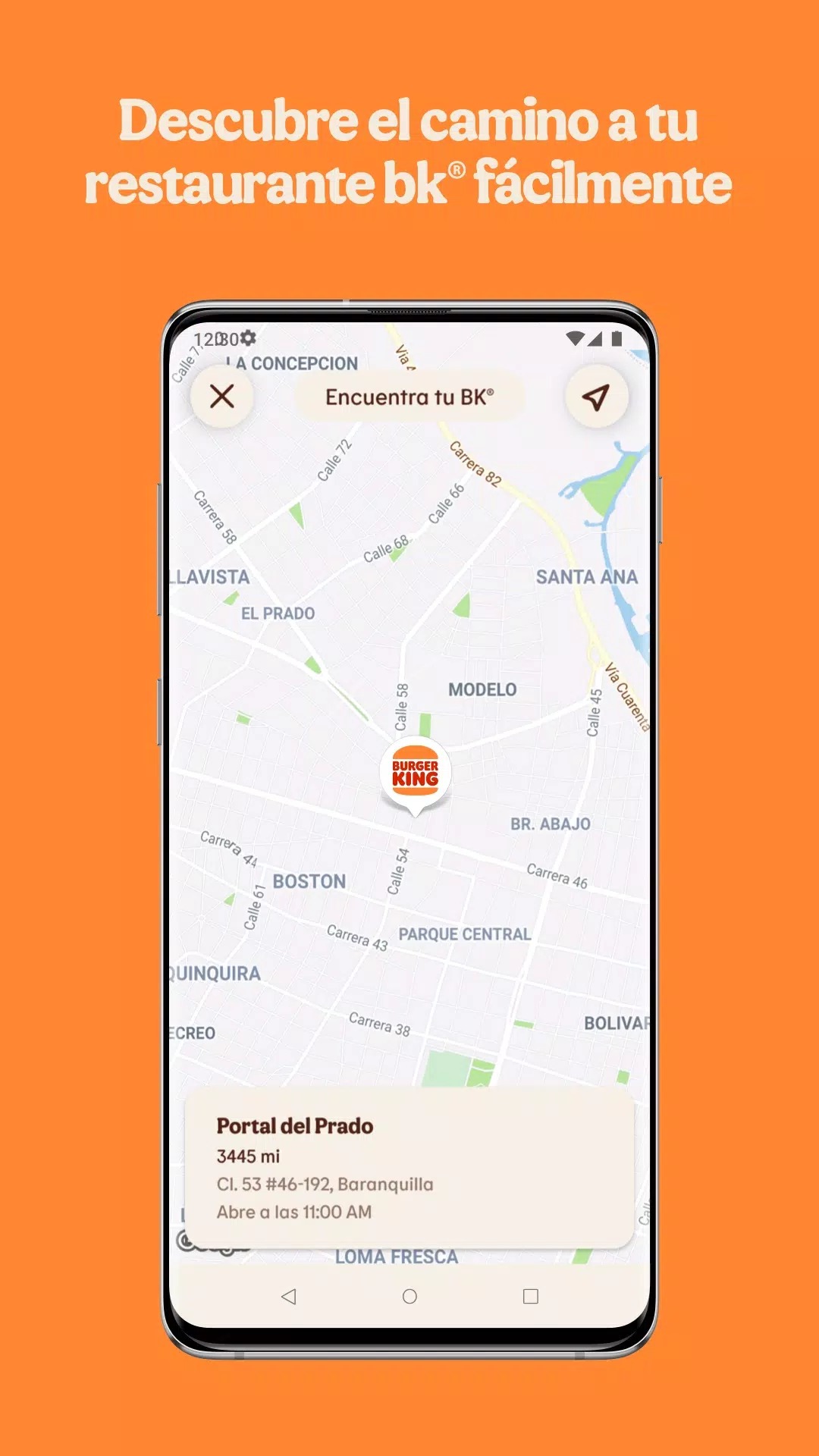 Burger King Colombia screenshot